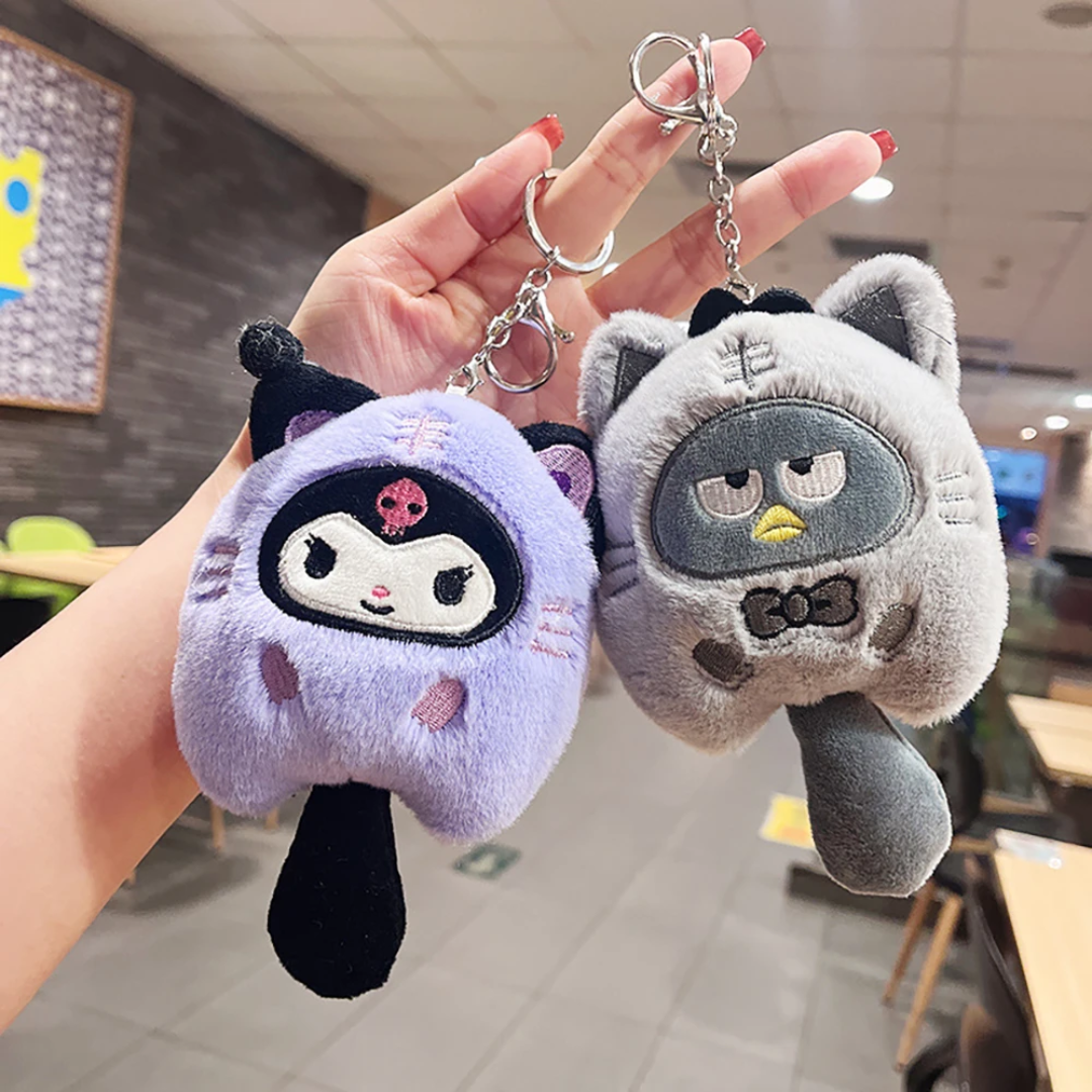 Kuromi Plush Key Chain