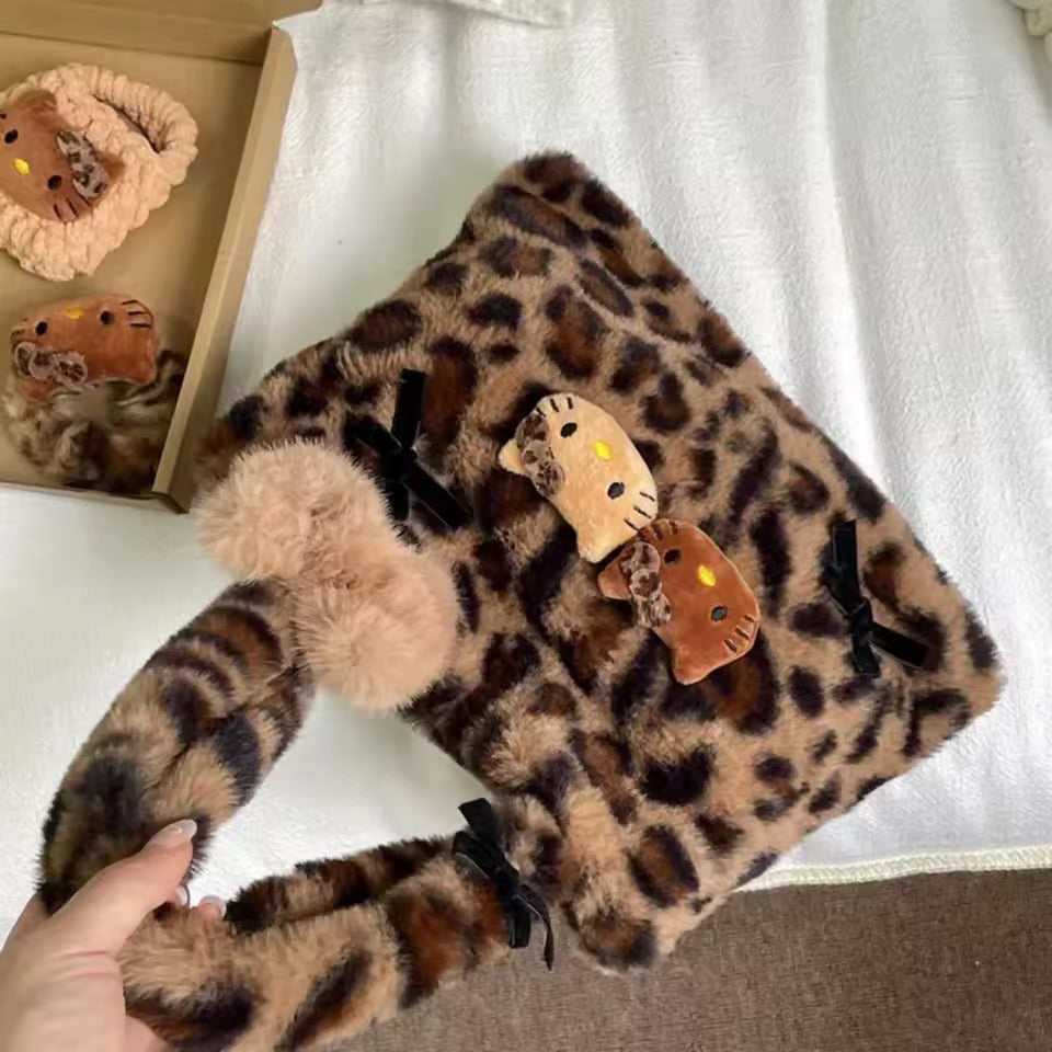 Hello Kitty Leopard Print Bag
