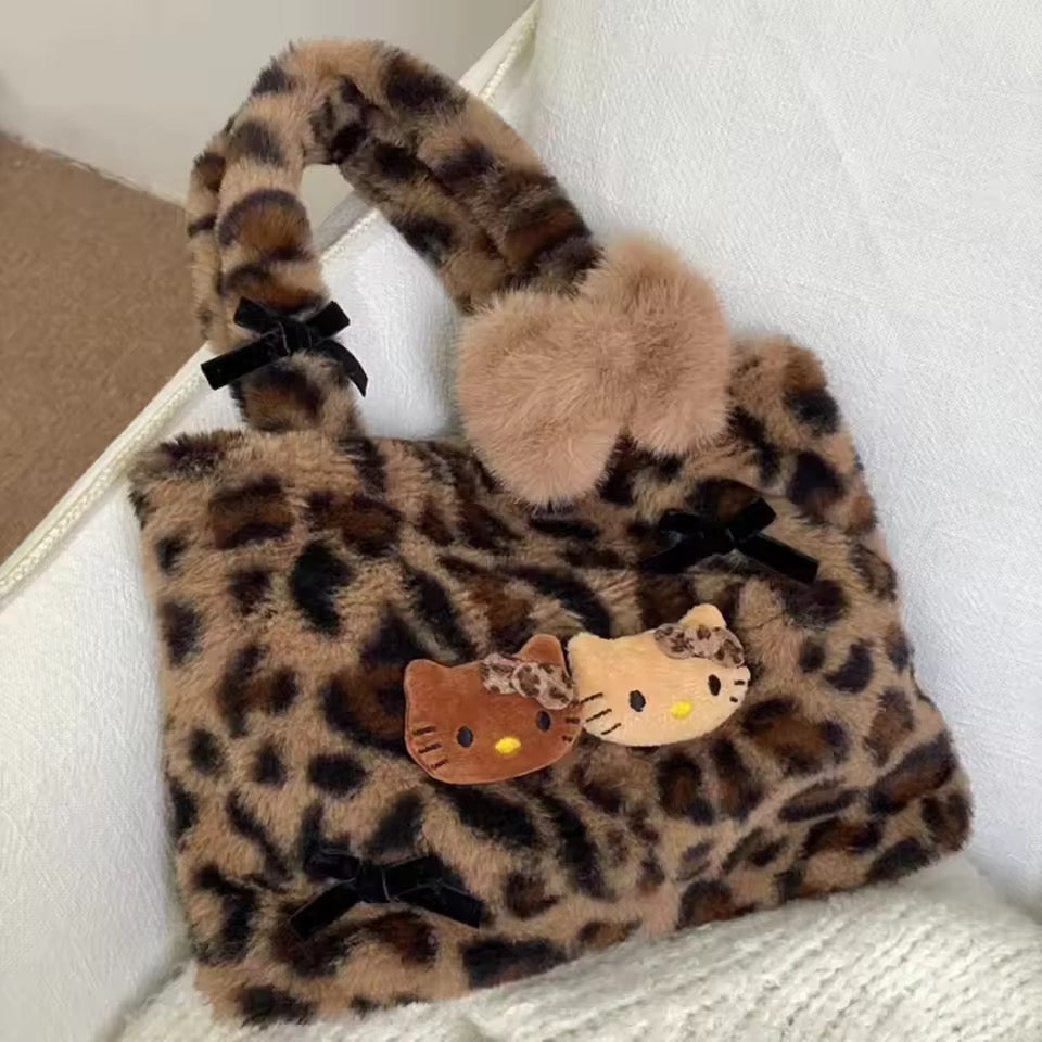 Hello Kitty Leopard Print Bag